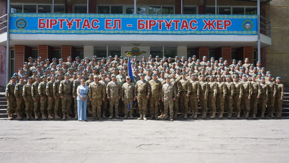 В Алматы проводили третий состав миротворцев на Голанские высоты (5)
