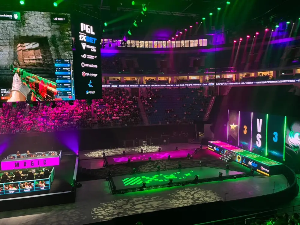 Второй игровой день турнира PGL Astana 2026 собрал около 9 тысяч зрителей на арене и почти 500 тысяч онлайн Атырау