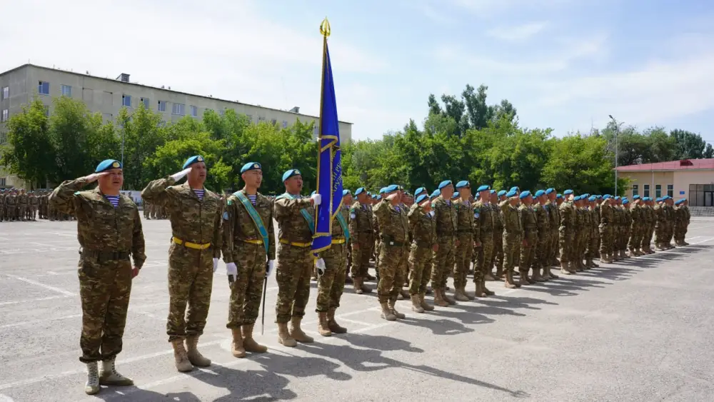В Алматы стартовал отправка третьего состава казахстанских миротворцев на Голанские высоты Атырау