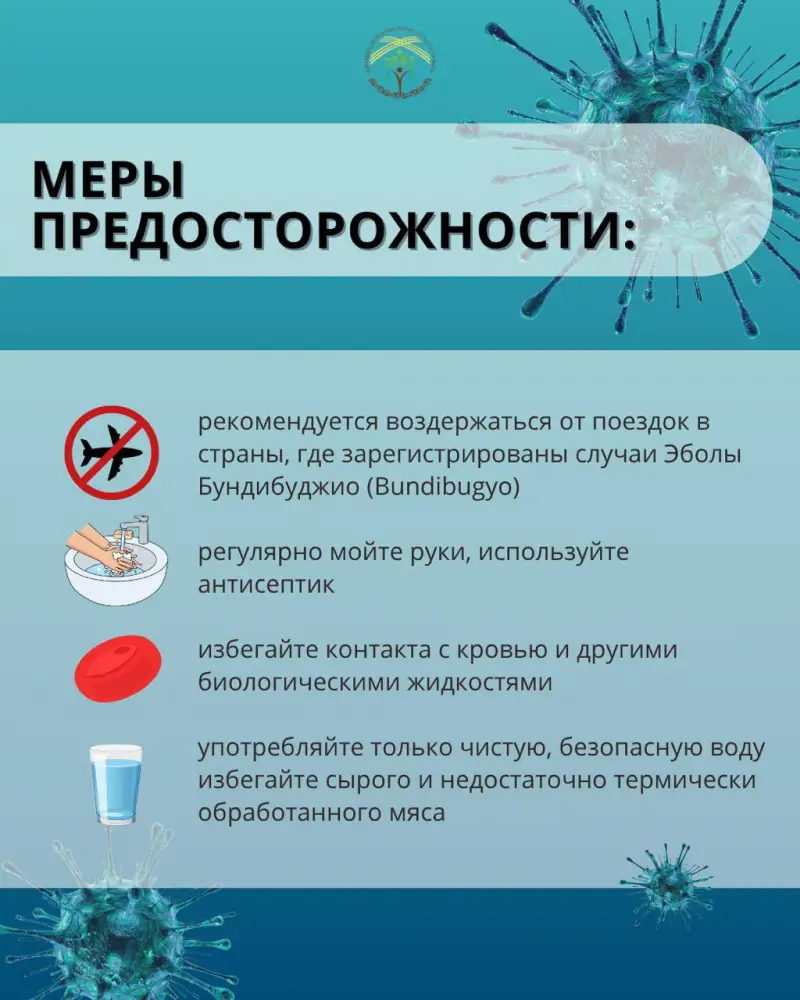 Эбола: социальные последствия и необходимость соблюдения гигиены при международных поездках Атырау