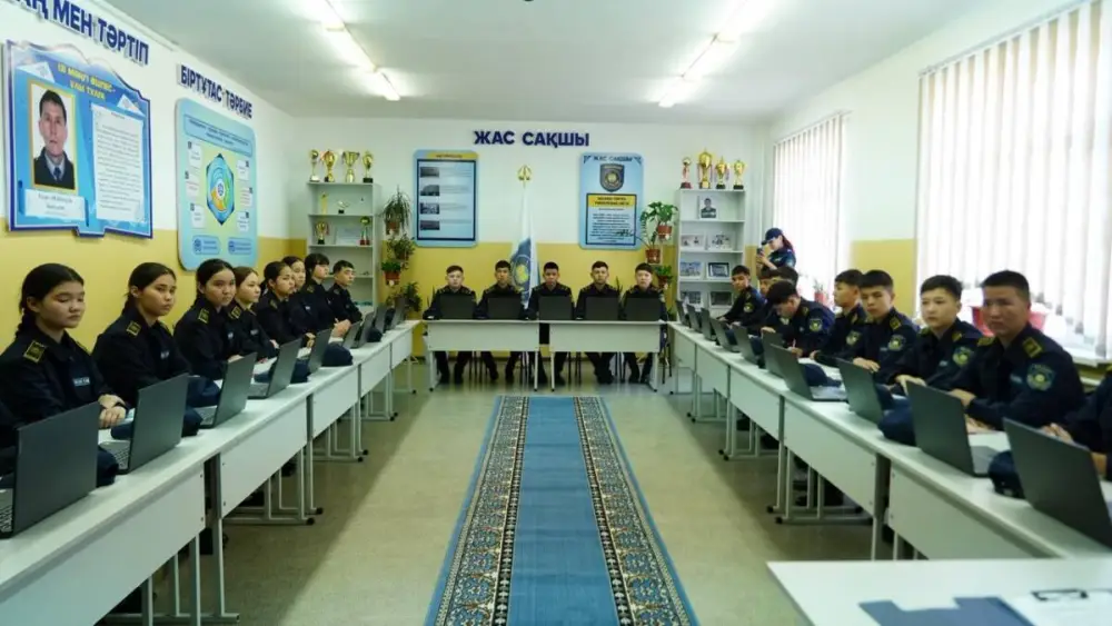 Класс "Жас сақшы" имени Газиза Байтасова открылся в Шымкенте (3)