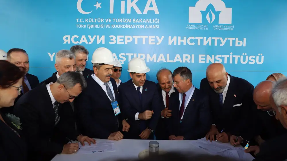 Капсула Научно-исследовательского института Яссауи заложена в Туркестане Атырау