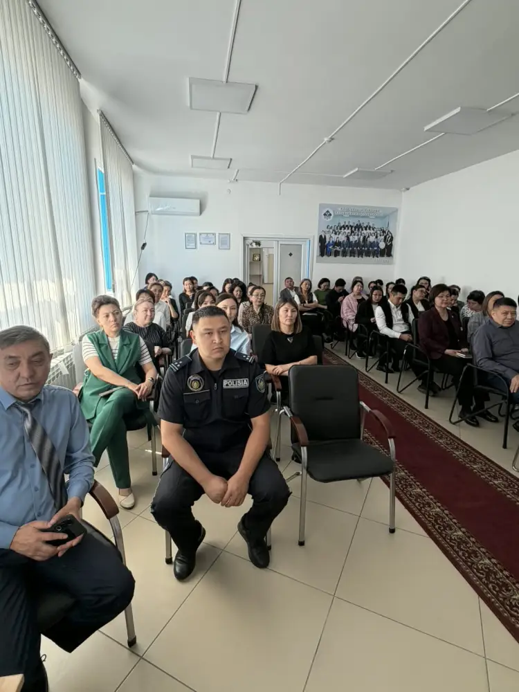 Занятия по безопасности объектов уязвимых в террористическом отношении в области Абай Атырау