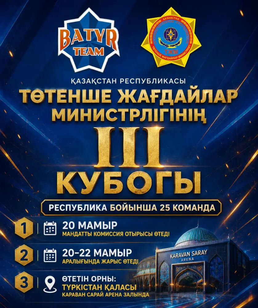 Спортивное единство: более 300 участников из 25 команд на турнире по рукопашному бою в Туркестане Атырау