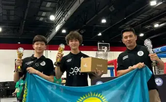 Астанинский школьник завоевал золото на международном чемпионате по дрон-футболу в США