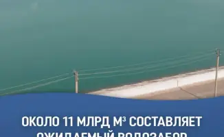 Казахстан ожидает водозабор около 11 млрд м³ в текущем поливном периоде