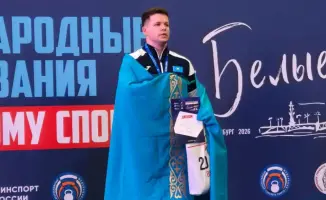 Карагандинский спасатель Александр Комаров завоевал золото на турнире в Санкт-Петербурге