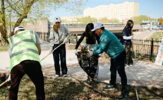 Экологическая акция «Мөлдір бұлақ» в Астане: шаг к чистому будущему
