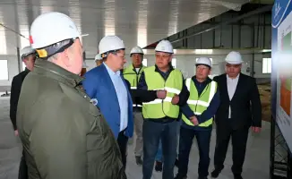 Строительство мясокомбината в Жаңасемее