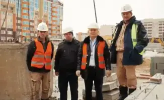 Освидетельствование кранов на стройке в городе