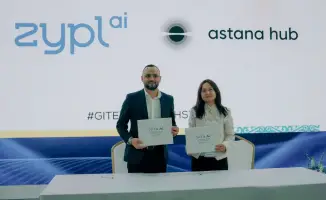 Меморандум между zypl Holding LTD и Astana Hub для финансирования стартапов и AI-основанной оценки