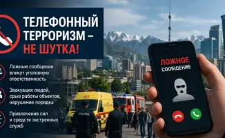 В Алматы запущен проект по профилактике телефонного терроризма с акцентом на правовые последствия ложных вызовов