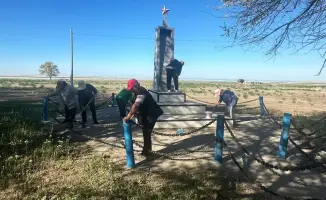 Улучшение общественного пространства: очищение памятников войны в Жетісу способствует сохранению исторической памяти