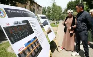 Новые краски для Бостандыкского района: 67 домов обретут обновленный фасад