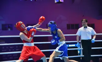 Нурислам Бактубаев из Казахстана завоевал золотую медаль на чемпионате Азии по боксу в Ташкенте