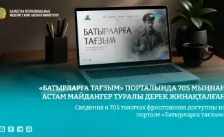 Портал «Батырларға тағзым» обновлён: доступные данные о 705 тысячах ветеранов