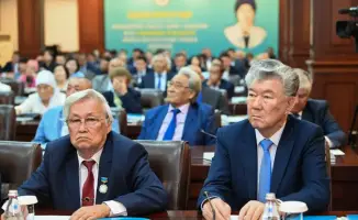 Конференция 80-летие Алмагуль Божановой Кызылординская область