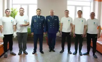 Пятеро полицейских Шахтинска награждены медалями