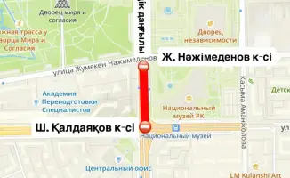 Тауелсиздик: движение ограничено, перекресток закрыт!