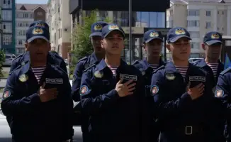 Мурал в Жетісу как символ патриотизма и памяти о защитниках Отечества