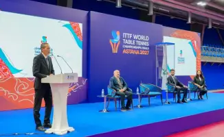 Астана готовится к чемпионату мира по настольному теннису 2027 года