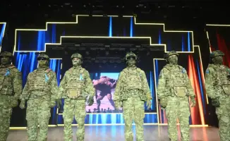 Праздничный вечер в Актобе ко Дню защитника Отечества