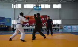 В Петропавловске разгорелись баталии за звание сильнейшего на чемпионате Национальной гвардии