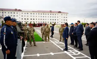 Посещение воинской части Национальной гвардии в День защитника Отечества