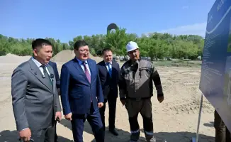Строительство Площади символов в Семее