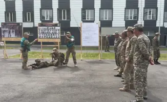 Международные сборы для преподавателей начальной военной подготовки в Казахстане: от тактической медицины до беспилотных летательных аппаратов
