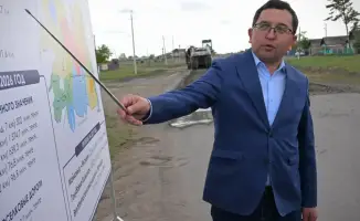 Рабочая поездка Акима области Асаина Байханова в Иртышский район модернизация дорожной инфраструктуры сельское хозяйство