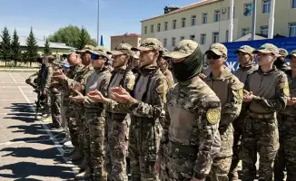 Военно-патриотический сбор молодежи в Астане Айбын-2026