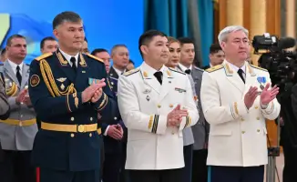 В Акорде наградили 15 сотрудников МЧС Казахстана