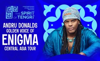 Легендарный голос Enigma Andru Donalds выступит на The Spirit of Tengri в Алматы 7 июня, обещая грандиозное музыкальное событие под открытым небом.