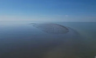 Резкое падение уровня воды в Каспийском море обнажило острова: экологи предупреждают о возможных экологических последствиях