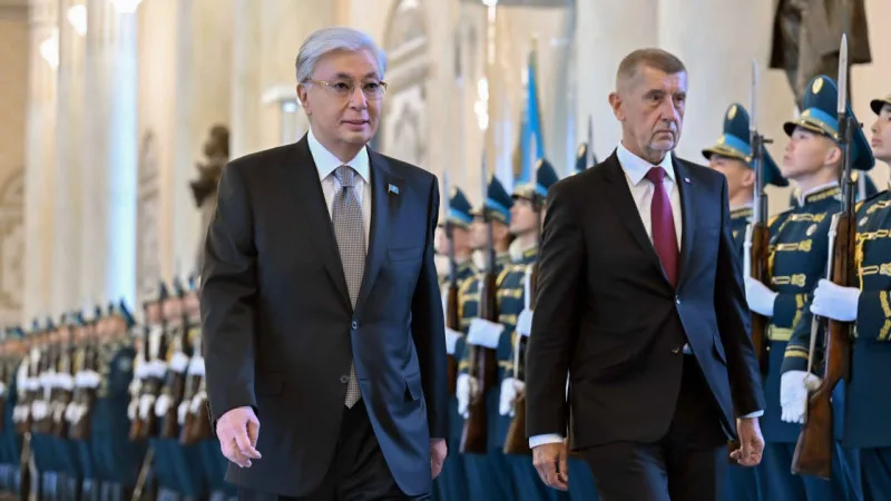 Токаев принял премьер-министра Чехии в Акорде Атырау