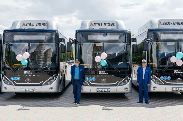 В автопарк Атырау поступили 30 новых автобусов Атырау