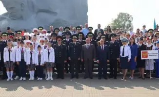 Казахстанская команда юных инспекторов движения одерживает победу на международном слете в Беларуси