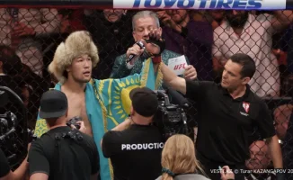 Казахстанский боец Шавкат Рахмонов станет секундантом на турнире UFC в Баку, вызывая вопросы о своем участии