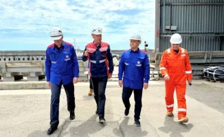 Глава КМГ посетил морской терминал КТК под Новороссийском
