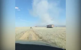 Пожар в Индерском районе успешно потушен