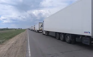 Жара, драки и хлеб по 500 тенге: водители рассказали о коллапсе на границе Казахстана и России