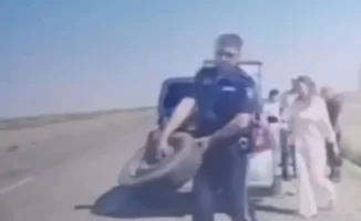 На трассе Атырау: патрульный как маяк надежды для потерянного водителя