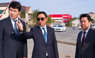 Критика темпов реконструкции улицы в Атырау от Акчулакова