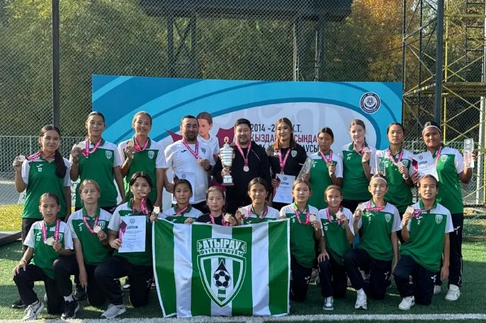 Футболистки Атырау чемпионки Казахстана U13 впервые Атырау