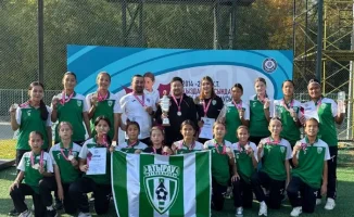 Футболистки Атырау чемпионки Казахстана U13 впервые