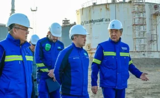 Глава КМГ оценил экологические инициативы Атырауского НПЗ: контроль за проектами в действии