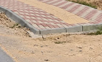 Кульсары: новые тротуары создали неудобства для пешеходов